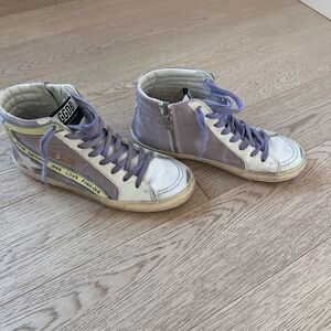 Golden Goose High-Top Slide Sneakers